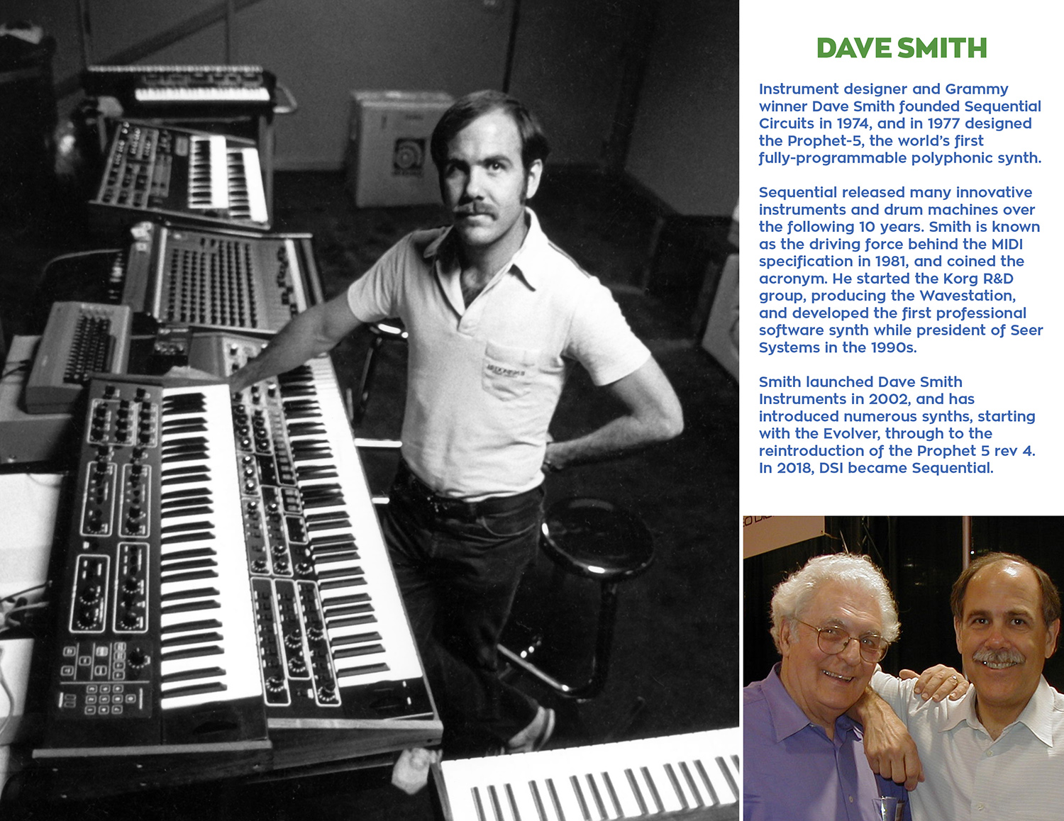 Dave Smith Synthesizer Pioneers Calendar