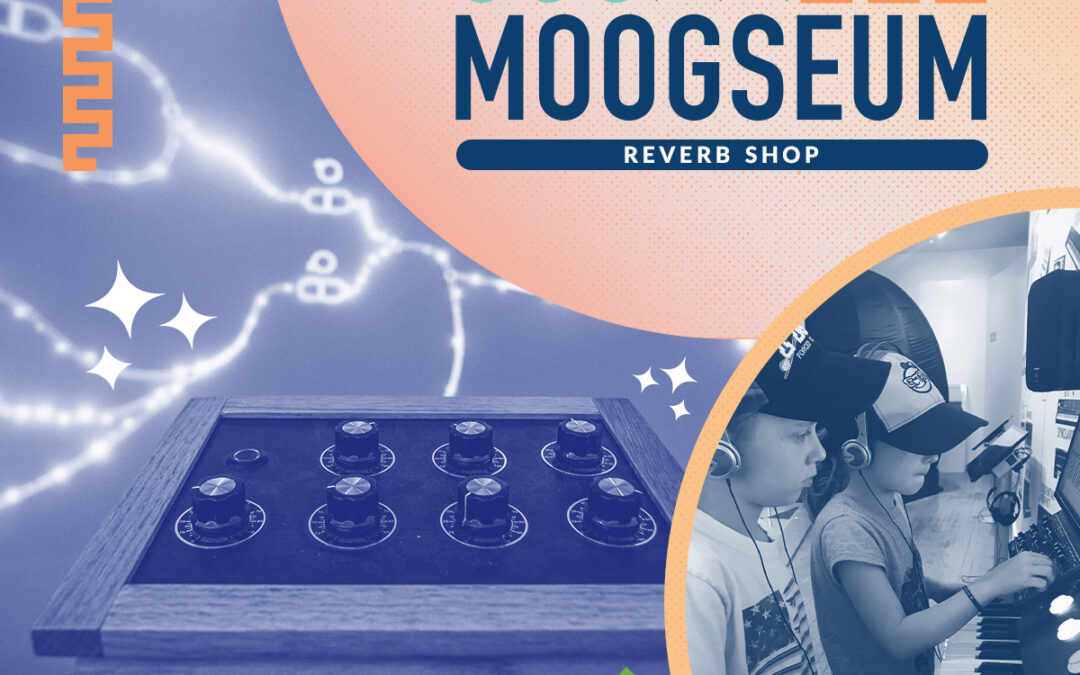 Power our work with a synth gear donation — and check out our new Official Moogseum Reverb Shop!
