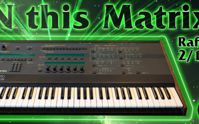 Winter 2025 Raffle Announcement: Pristine Signed Oberheim Matrix-12 Synthesizer!