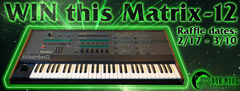 Winter 2025 Raffle Announcement: Pristine Signed Oberheim Matrix-12 Synthesizer!