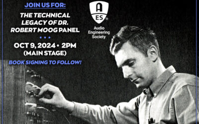 Audio Engineering Society (AES) Celebrates Bob Moog With Technical Panel