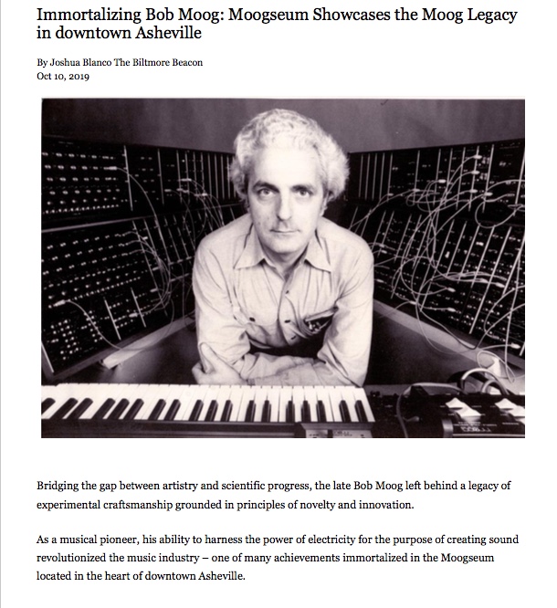 Moogseum showcases the legacy of Bob Moog