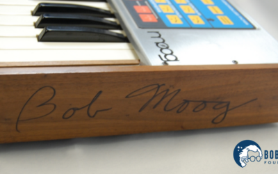 Rules and Regulations: Winter 2024 Raffle for a Vintage Moog Source Signed by Bob Moog