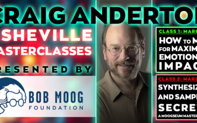 Asheville Masterclasses with Music Technology Luminary Craig Anderton