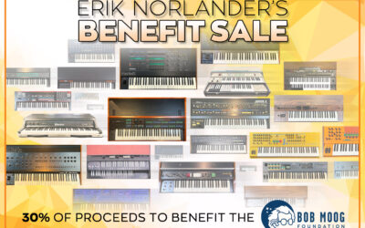 Erik Norlander Launches Keyboard Sale to Benefit Bob Moog Foundation