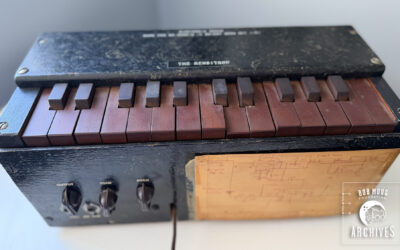 THE RENSITRON: Bob Moog’s Earliest Known Keyboard Instrument Added to Archives
