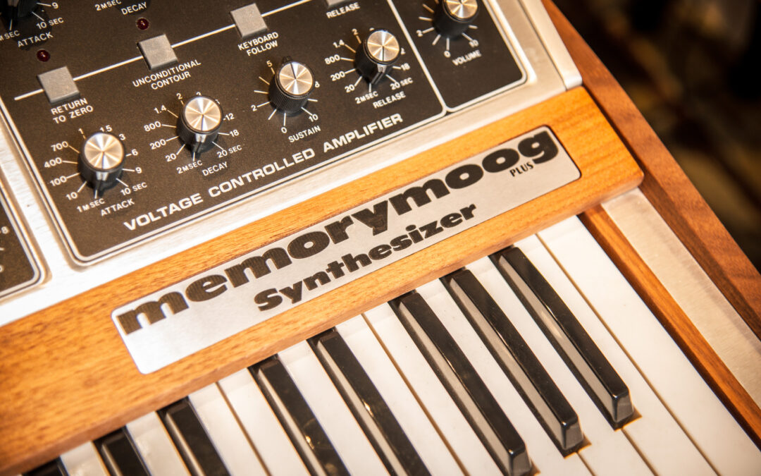 Bob Moog Foundation Raffles Vintage Memorymoog Plus Belonging to Former Editor of Keyboard Magazine