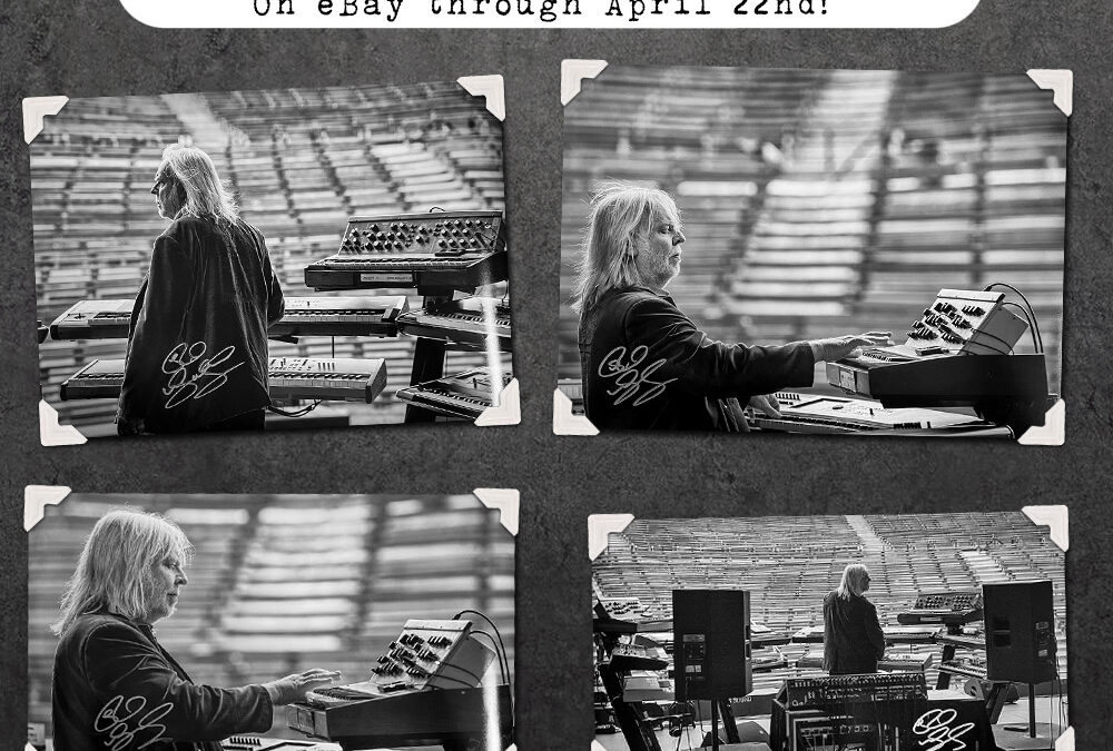 Bid on a Limited Edition Signed Rick Wakeman Photograph