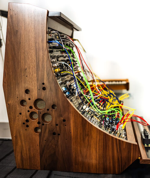 Eurorack Modular - side view