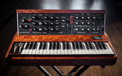 2021 Minimoog Raffle: Win A Vintage Minimoog Model D In Gorgeous Custom Cabinet