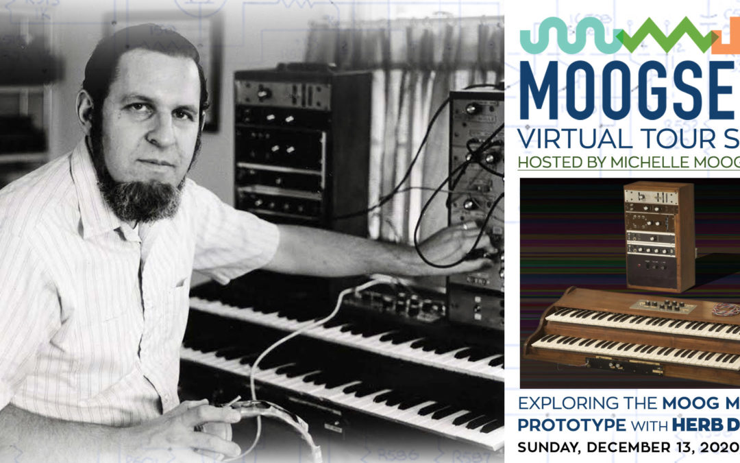 Virtual Moogseum Tour Focusing on The Moog Modular Prototype with Herb Deutsch